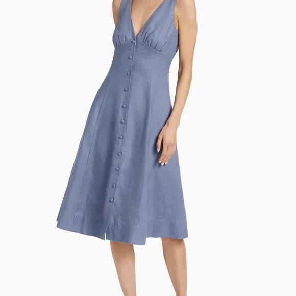 chinese dress ladies Sebastian Blazer, Linen – SpearmintLOVE main image 0